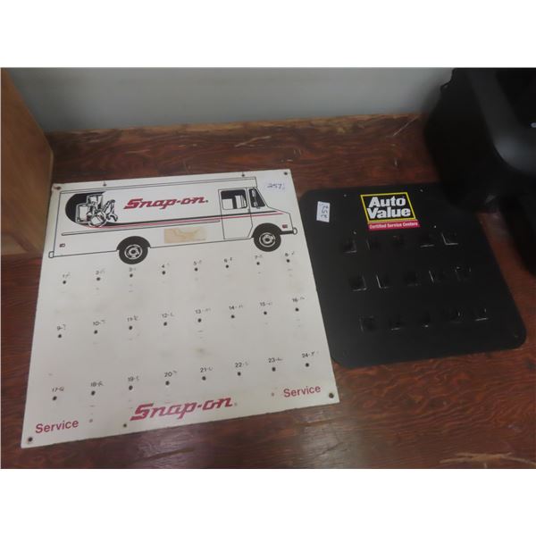 2 Key Racks, Wall-Mount, Auto Value and Snap-On