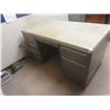 Image 1 : Metal Desk, 29x30x55