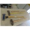 Image 1 : Sledge Hammer, Splitting Axes, and Extra Handle