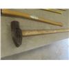 Image 2 : Sledge Hammer, Splitting Axes, and Extra Handle