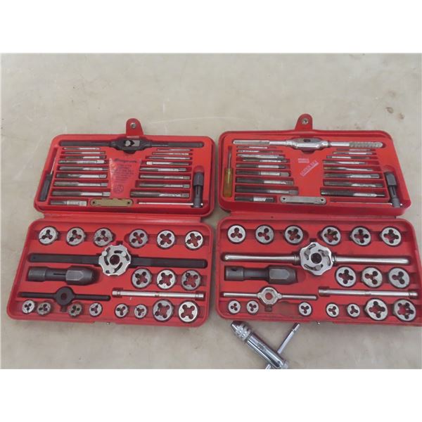 Snap-On Tap and Die Sets, Metric and SAE, and Hanson