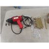 Image 1 : Heat Gun, Glue Gun, and Glue Sticks