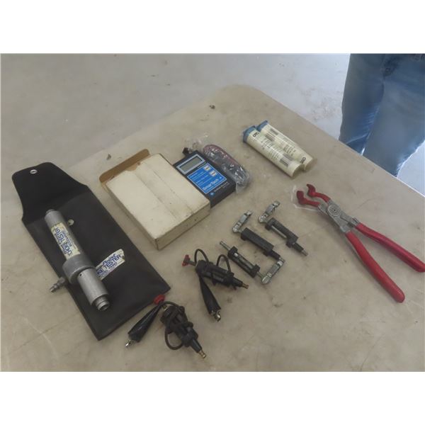 Blue-Point Choke Tester, Ignition Pulse, Tach Monitor, Air Bag Simulators, Spark Tester