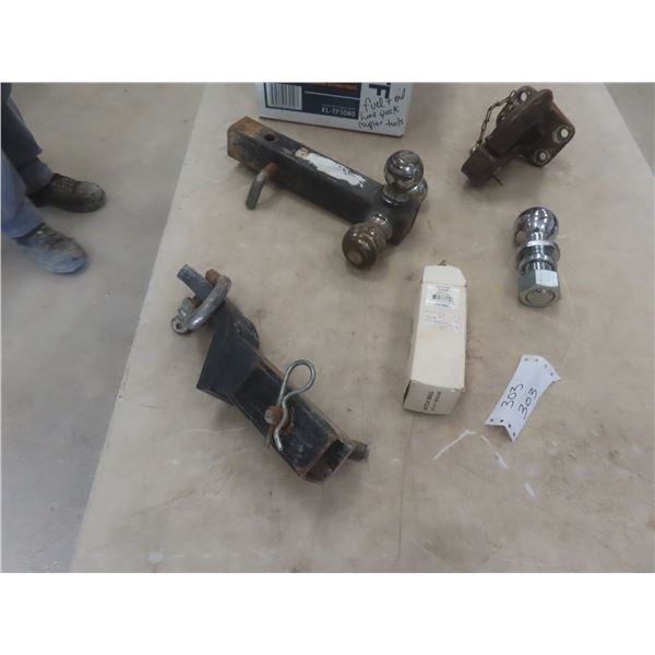 Receiver Hitches, Pintle Hitch, 2-5/16" Ball