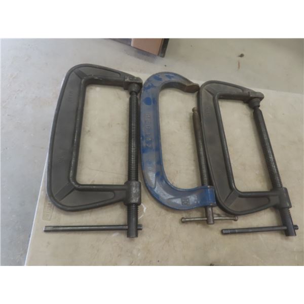 3 C-Clamps, 10"