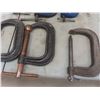 Image 2 : 8 C-Clamps, Up to 5"