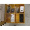 Image 14 : Metal 4-Drawer Cabinet w/ Drain Plugs, Washers, Solder Wire, Tire Repair Supplies, Stems, Valves