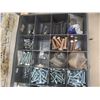 Image 15 : Metal Cabinet w/ 4 Drawers – Solder Shrink Connectors, Screws, Metric Bolts, Washers, Nuts