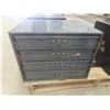 Image 1 : Metal Cabinet w/ 4 Drawers – Solder Shrink Connectors, Screws, Metric Bolts, Washers, Nuts