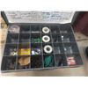 Image 9 : 4-Drawer Metal Cabinet w/ Electrical Crimp Connectors, Screws, Fuse Link, Self-Tapping Screws