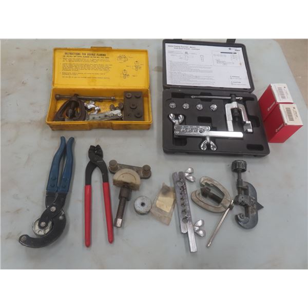 Bubble Flaring Tool Set, Double Flaring Tool Set, Tubing Benders, Tubing Cutter