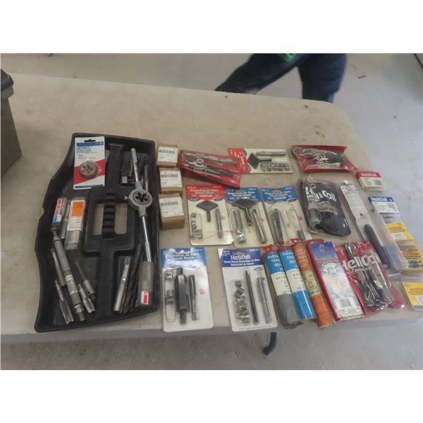 Heli-Coil Kits, Pipe Thread Tap and Die Sets