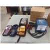 Image 1 : 500 Amp Battery Tester, Amp Clamp, and Di-Log Volt/Ohm Meter