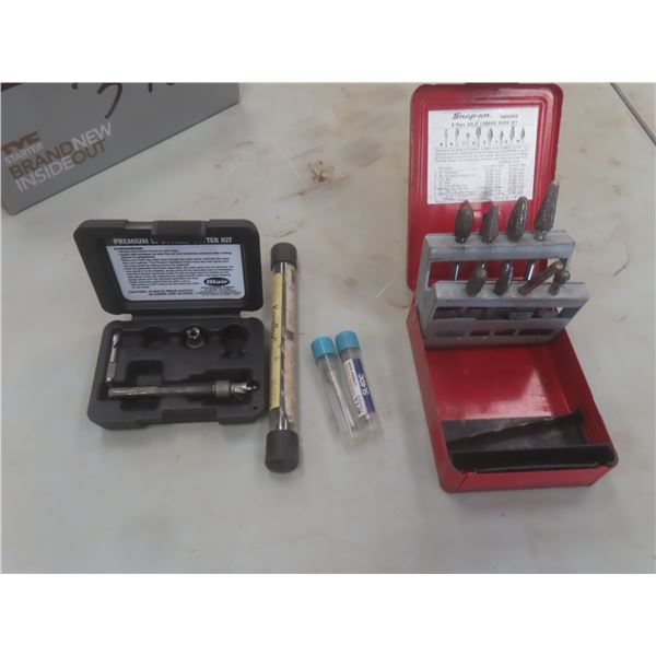 Snap-On Die Grinder Burr 8-Pc Set, Blair Spot Weld Cutter, and Rapid Reamer