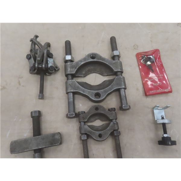 Bearing Breakers, Pullers, Windshield Wiper Arm Puller, and Tilt Pin Puller