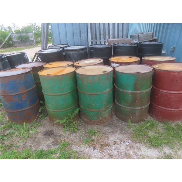 10 Steel Barrels