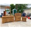 Image 1 : GORGEOUS DRESSER SET! AMERICAN DREW SOLID OAK!