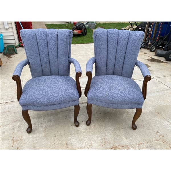 SITTING CHAIRS, MATCHING PAIR