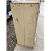 Image 4 : ANTIQUE PRIMITIVE WOOD CABINET