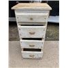 Image 6 : ANTIQUE PRIMITIVE SHABBY CHIC DRESSER