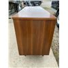 Image 3 : VINTAGE MID-CENTURY MODERN SIX-DRAWER WALNUT DRESSER