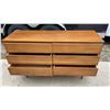 Image 7 : VINTAGE MID-CENTURY MODERN SIX-DRAWER WALNUT DRESSER