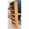 Image 4 : FIVE-SHELF WOODEN BOOKCASE