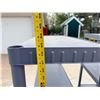 Image 10 : PLASTIC SHELVING UNIT - FOUR TIERS; LOT OF 2