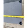 Image 9 : PLASTIC SHELVING UNIT - FOUR TIERS; LOT OF 2