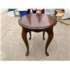 Image 3 : QUEEN ANNE TABLE, LUGGAGE RACK, AND STOOL