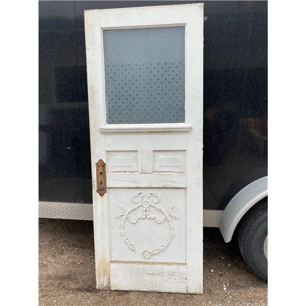 ANTIQUE VICTORIAN-STYLE DOOR