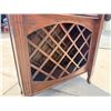 Image 4 : SOLID WOOD WINE RACK CABINET