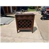Image 8 : SOLID WOOD WINE RACK CABINET