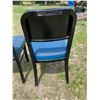 Image 11 : VINTAGE INDUSTRIAL SIDE CHAIRS MANUFACTURED BY STEELCASE; LOT OF 4