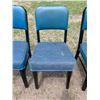 Image 3 : VINTAGE INDUSTRIAL SIDE CHAIRS MANUFACTURED BY STEELCASE; LOT OF 4
