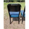 Image 8 : VINTAGE INDUSTRIAL SIDE CHAIRS MANUFACTURED BY STEELCASE; LOT OF 4