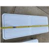 Image 2 : CLEAR, RECTANGULAR PLASTIC UNDER-BED STORAGE TOTES