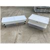 Image 9 : CLEAR, RECTANGULAR PLASTIC UNDER-BED STORAGE TOTES