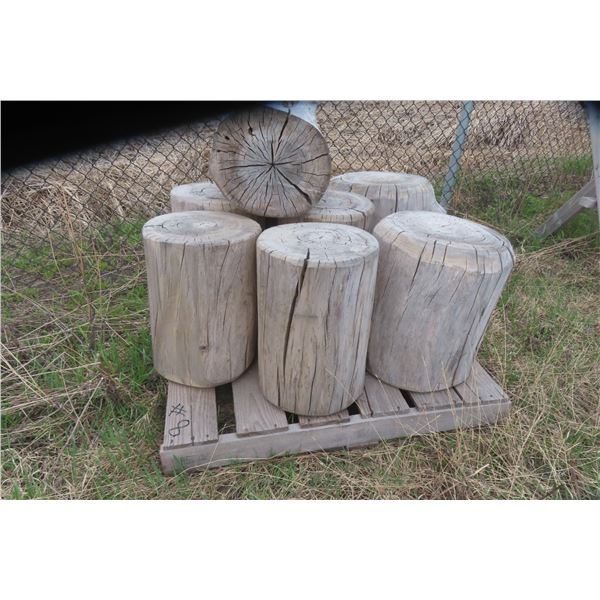 8 Campfire Stools