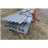 Image 4 : 20 Sheets Corrugated Steel Cladding, 14-24 FT Lengths x 36" Wide