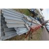 Image 5 : 20 Sheets Corrugated Steel Cladding, 14-24 FT Lengths x 36" Wide
