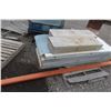 Image 3 : Mixed Lot - 20 Gal Oil Tank, Scaffolding, Chain, Fuel Tank, Yard Trailer, Wire Cable and More