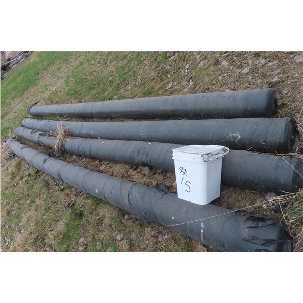 5 Rolls Poly, 17-1/2 FT x 30 FT