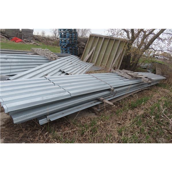 25 Sheets Corrugated, 15-26 FT Long x 36"