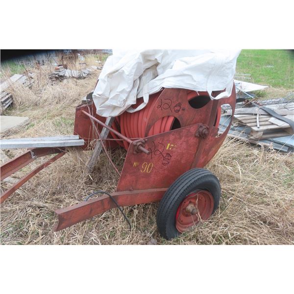 2" Rubber Hose on Fixer-Upper Rollable Reel