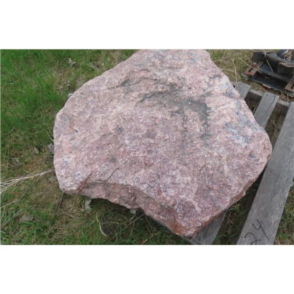 Large Quartz Rock, 36 x 42 x 9"