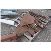 Image 9 : Pipe, Channel, Tubing 18" to 24 FT, Angle Iron, 3 Steel Saw Horses, Steel Cable