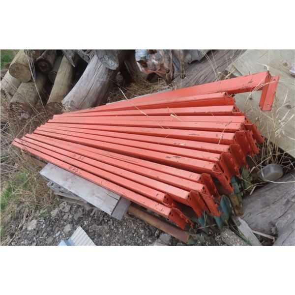 Pallet Racking - 26 Side Rails (8 FT) and 1 (10 FT)