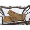 Image 3 : Best Buy Firewood Sign, Mounted on Pallet Racking