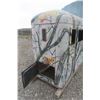 Image 2 : Semi Sleeper Converted to Hunting Blind, Mounted on Sleigh Runners